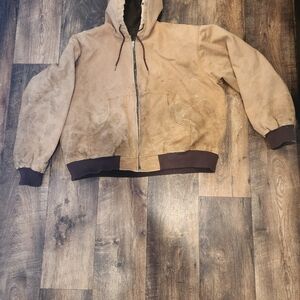 Vintage mens REDHEAD JACKET TAN SIZE 2XL